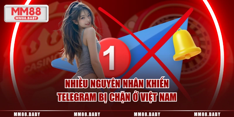 Nhiều nguyên nhân khiến Telegram bị chặn ở Việt Nam