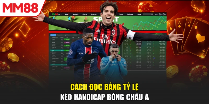 Cách đọc bảng tỷ lệ Kèo Handicap bóng châu Á